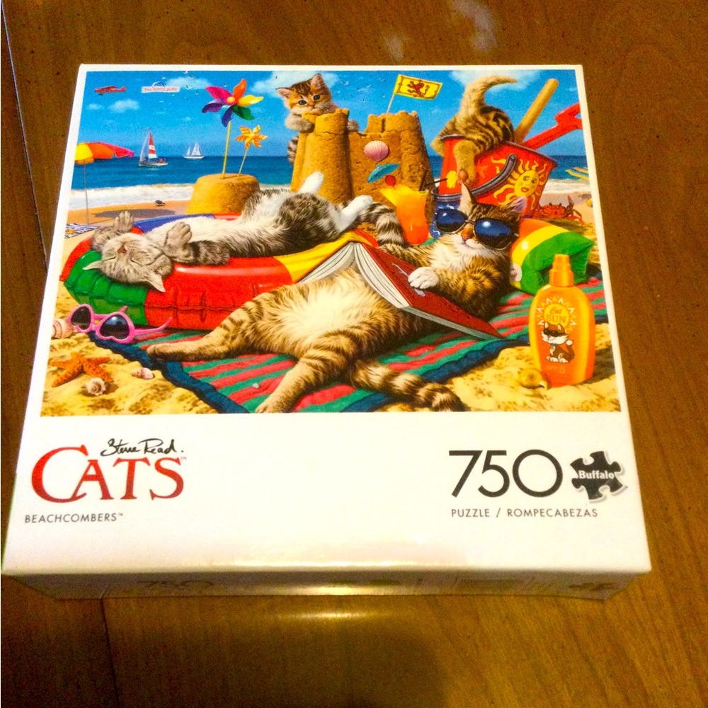 🧩 CATS Beachcombers puzzle 750 Pc